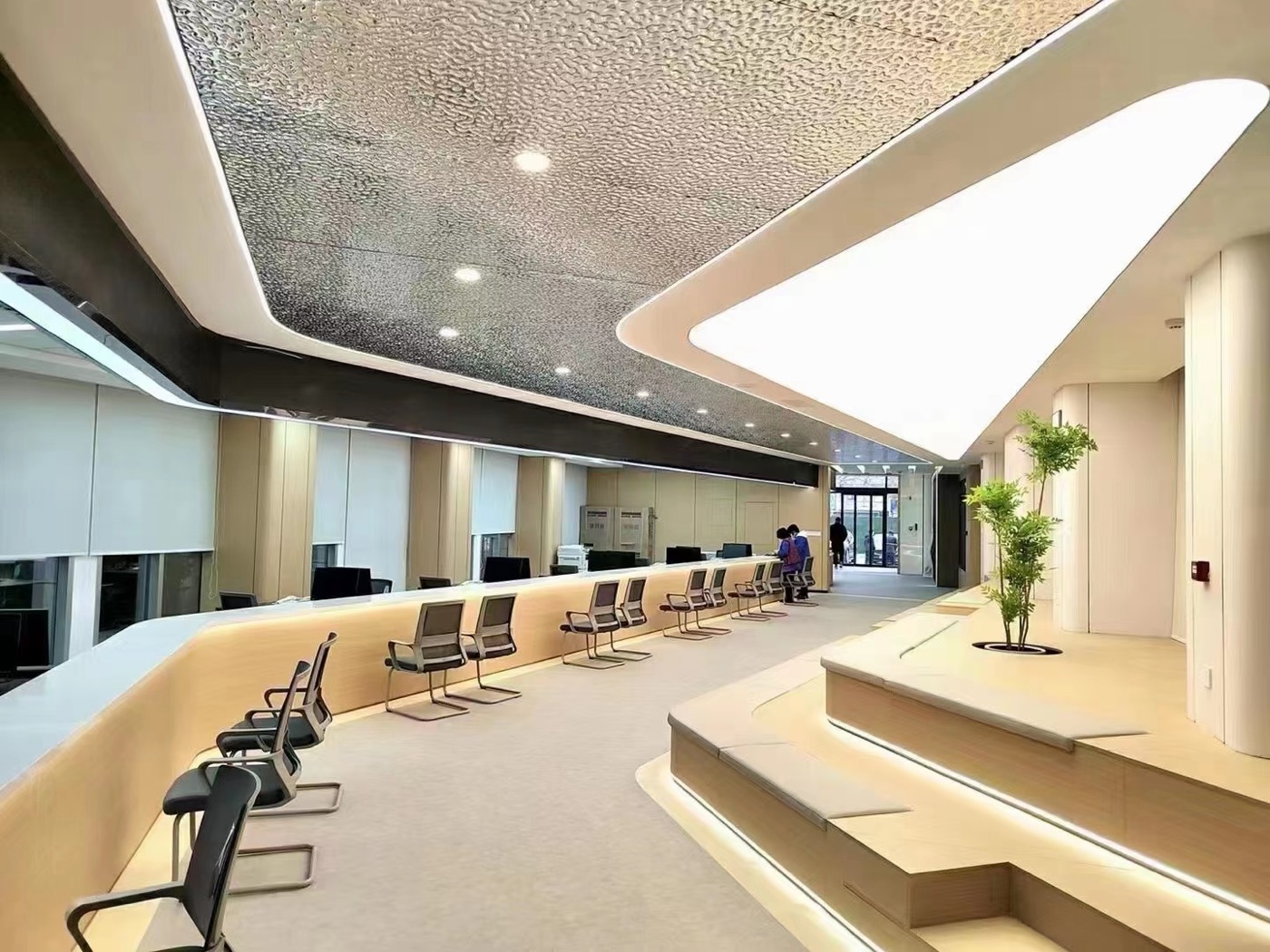 3D wave wall panel design 3