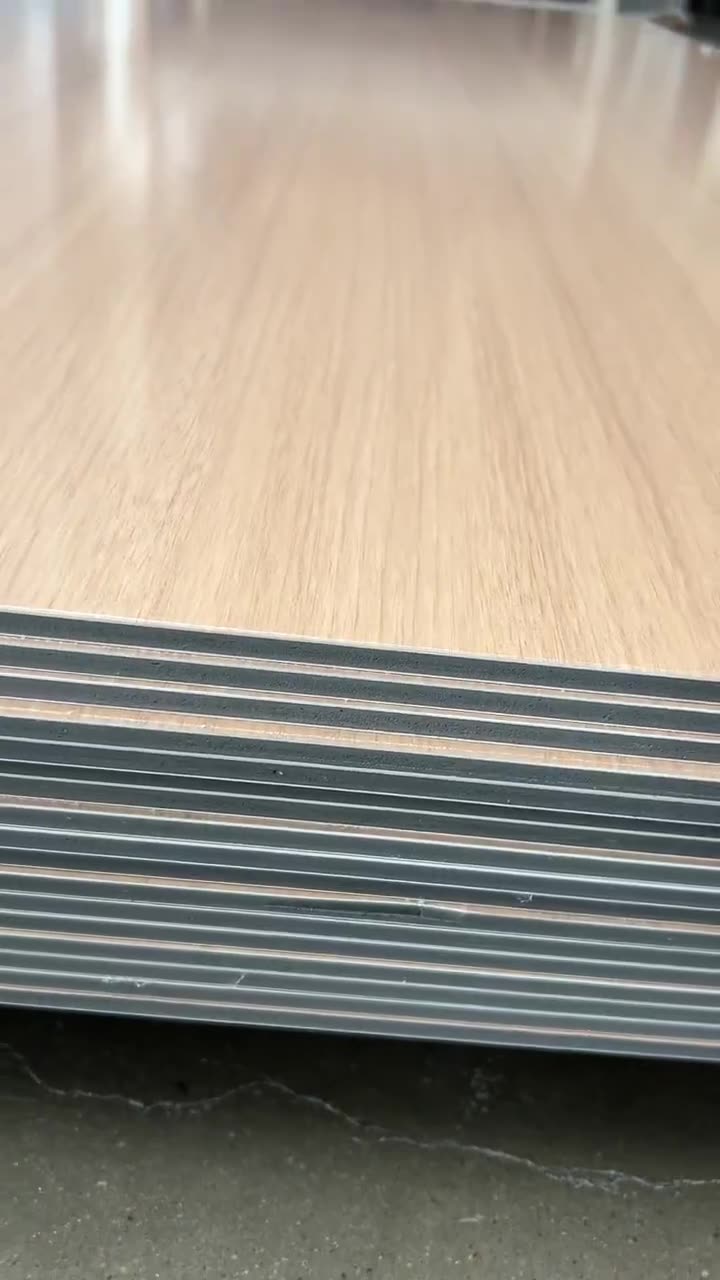 PVC wall panels being produced and prepared for installation